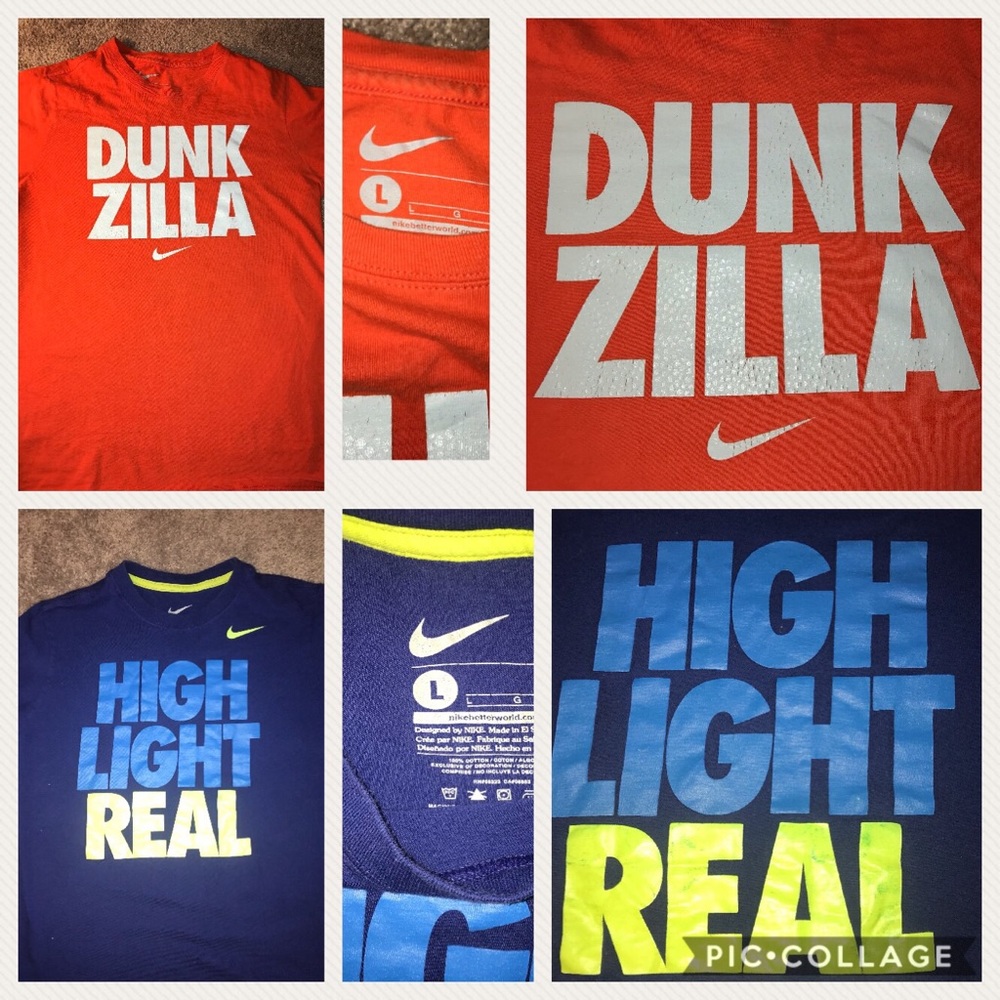 ⭐️ SOLD ⭐️ Nike Boy T Shirts Bundle  Size L